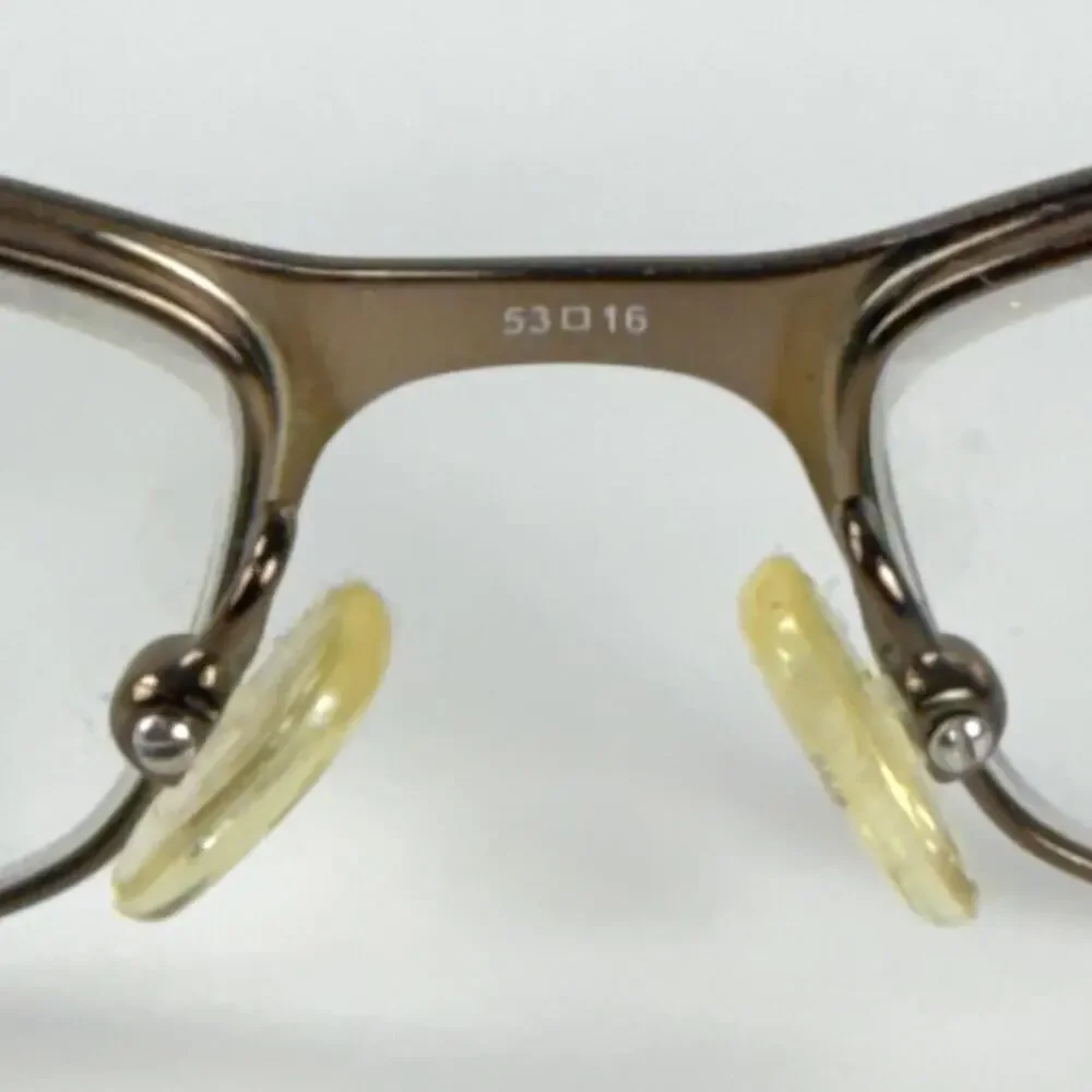 Wildflower 135 Brown Emerald Womens Rect 53-16-135mm Eyeglasses FRAMES ONLY